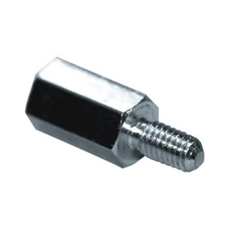 ETTINGER 005.12.113 Standoff, Brass, M2.5, Hex Male-Female, 11 mm, 17 mm