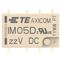 AXICOM - TE CONNECTIVITY ( IM05DGR) Power Relay, DPDT, 9 VDC, 5 A, IM, Surface Mount, Non Latching 3702840