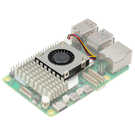 RASPBERRY-PI (SC1148) Cooling Fan without Case, Heavy Load, Raspberry Pi 5 Model B Boards 4263049
