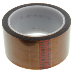 3M - 25MM Masking Tape  PI (Polyimide) Film  Amber  50.8 mm x 32.9 m