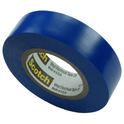 3M (35 BLUE (1/2"X20FT) Electrical Insulation Tape  12.7 mm x 6.1 m