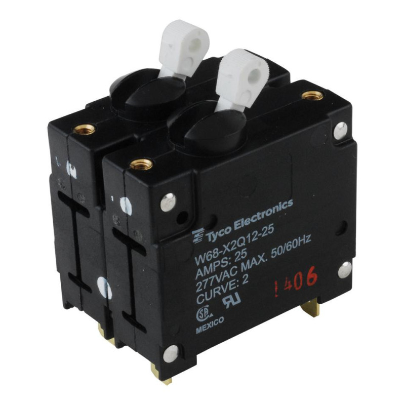 TE Connectivity  Hydromagnetic  Circuit Breaker  1P  277V  10A
