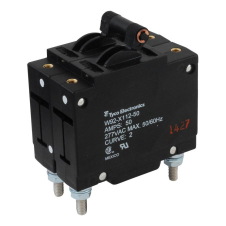 TE Connectivity  Circuit Breaker  Hydromagnetic  1P  277V  50A