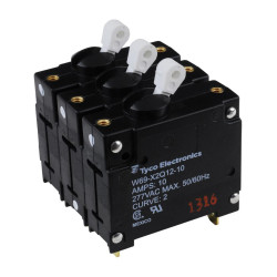 Carling Technologies  Mag Hydraulic CKT Breaker  3P  10A  277V