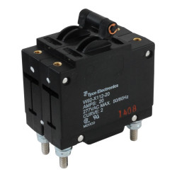 TE Connectivity  Hydromagnetic  Circuit Breaker  2P  277V  20A