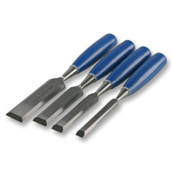 Duratool D00253 4 Piece Wood Chisel Set