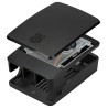 Raspberry Pi 5 official blackper grey case with fan and heatsink 4263048-1