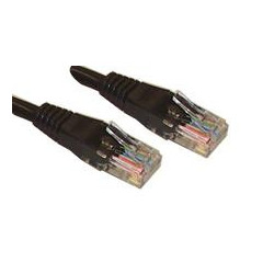 PRO SIGNAL (PSG90959) Ethernet Cable, UTP, Patch Lead, Cat6, RJ45 Plug to RJ45 Plug, Black, 25 m