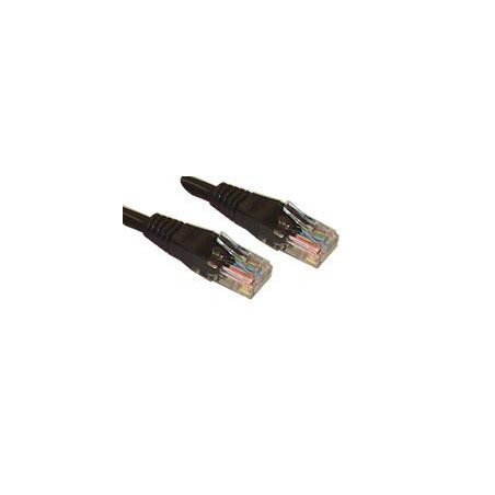 PRO SIGNAL (PSG90959) Ethernet Cable, UTP, Patch Lead, Cat6, RJ45 Plug to RJ45 Plug, Black, 25 m