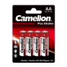 LR6 BP4 CAMELION LR6 BP4 AA Size Battery 1.5V Super Alkaline 4 per Pack LR6-BP4