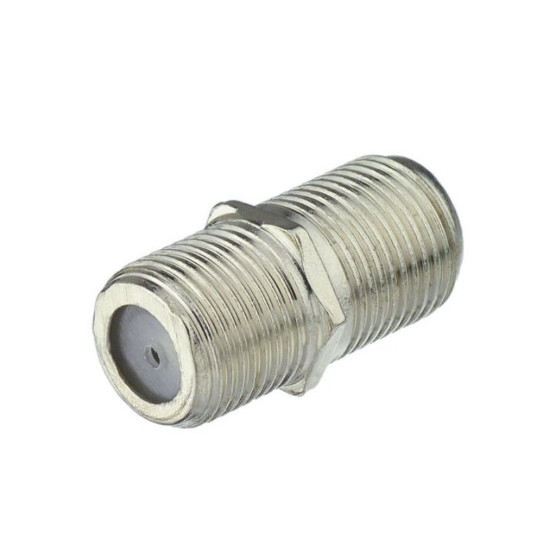 ANT FCONB2B Female Splice Barrel F Connector   Back to back sold per each connector ANT-FCONB2B-BP1