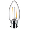 Philips Lighting (929001815602) LED Light Bulb  Filament Candle  BA22d  per  BC 3528002