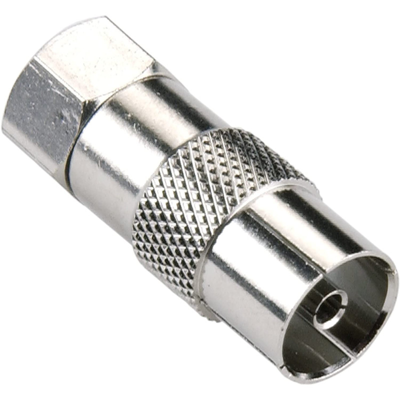 ANT FCONFEMALETV F Type Male to PAL Type  FEMale Adapter  per  Coupler sold per connector ANT-FCONFEMALETV