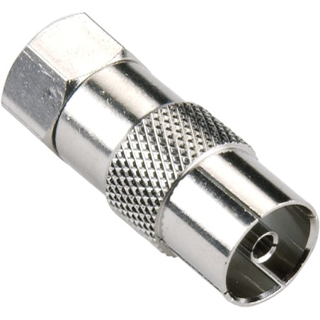 ANT FCONFEMALETV F Type Male to PAL Type  FEMale Adapter  per  Coupler sold per connector ANT-FCONFEMALETV