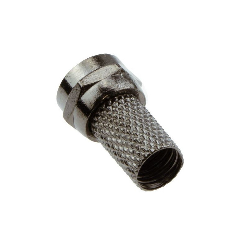 Antwire (FCO 001) F Type Connector For Coaxial Cable   sold as each ANT-FCON-BP1