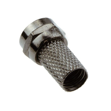 Antwire (FCO 001) F Type Connector For Coaxial Cable   sold as each ANT-FCON-BP1