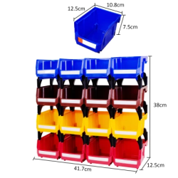 Garage Organiser Bin for Tools and Parts   No.3 Plastic Storage Bin   240mm
