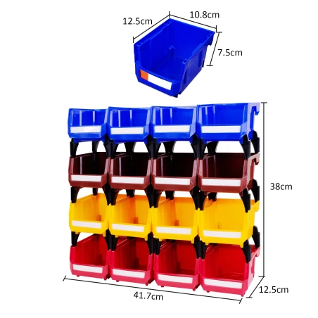 Garage Organiser Bin for Tools and Parts   No.3 Plastic Storage Bin   240mm