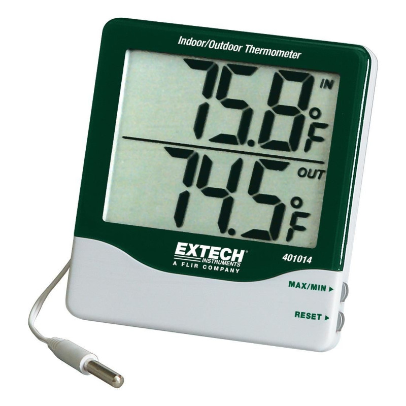 Extech Instruments (401014) Big Digit Indoor/Outdoor Thermometer