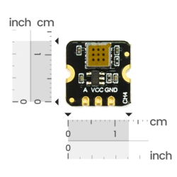 DFRobot SEN0565 Fermion: MEMS Methane CH4 Gas Detection Sensor (Breakout, 1-10000ppm) 4733255