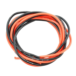 DFRobot FIT0585 High Temperature Resistant Silicone Wire (18AWG 0.75mm2 1m Red & Black) 4308223