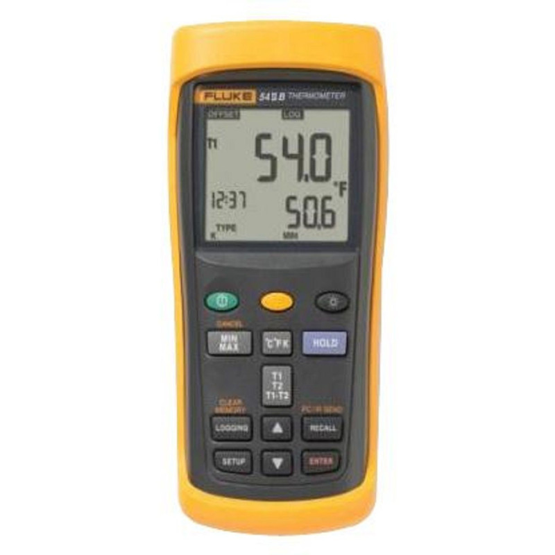 Fluke 54 IIB Dual Input Digital Thermometer with Data Logging