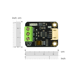 DFRobot DFR0971 DFRobot DFR0971 Gravity: 2-Channel I2C DAC Module (0-10V) DFR0971 4308199