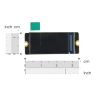 DFRobot DFR0847 0.96" 160x80 Color SPI TFT Display