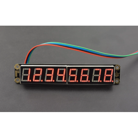 DFRobot DFR0646-R Gravity: 8-Digital LED Segment Display Module (Red)  3879656