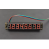 DFRobot DFR0646-R Gravity: 8-Digital LED Segment Display Module (Red)  3879656