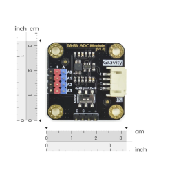DFRobot DFR0553 Gravity: I2C ADS1115 16-Bit ADC Module (Arduino & Raspberry Pi Compatible)  3517946