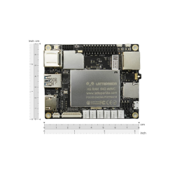 DFRobot DFR0470-ENT LattePanda V1 - The Smallest Windows 10 Single Board Computer with Win10 Enterprise License (4GB/64GB)