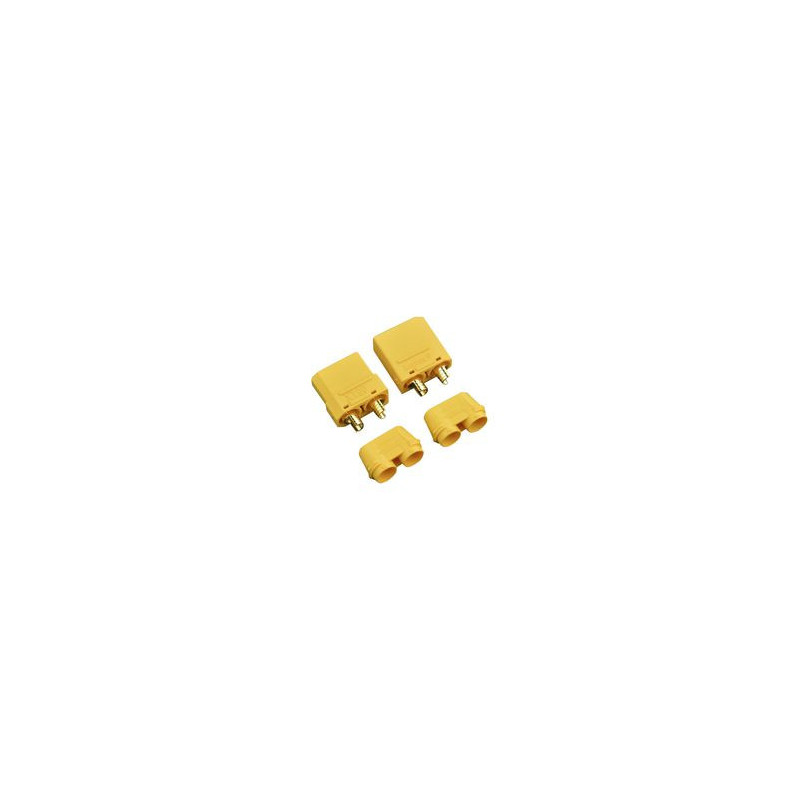 DFROBOT (FIT0588) Connector Kit, Bullet Connector, High Quality Gold Plated XT90 Plug & Receptacle Bullet Connector