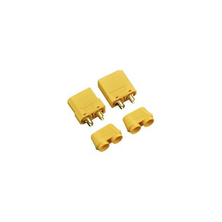 DFROBOT (FIT0588) Connector Kit, Bullet Connector, High Quality Gold Plated XT90 Plug & Receptacle Bullet Connector
