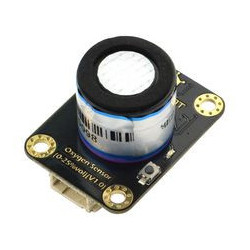 DFROBOT (SEN0322) Electrochemical Oxygen/O2 Sensor, Cable, Post, Screws, DFRduino UNO R3, ESP32, Raspberry Pi Boards