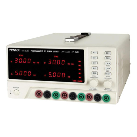 Tenma 72-2645 Triple Channel Programmable DC Power Supply