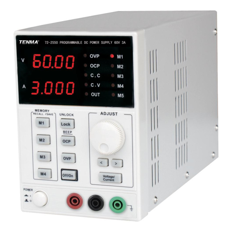 Tenma 72-2550 Single Channel Programmable DC Power Supply