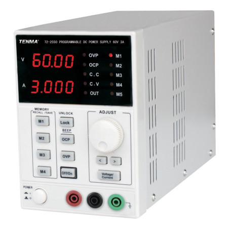 Tenma 72-2550 Single Channel Programmable DC Power Supply