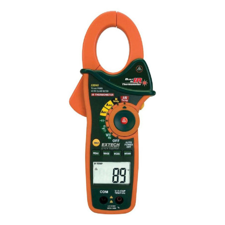 Extech Instruments EX840 CAT IV 1000A Clamp Meter & IR Thermometer