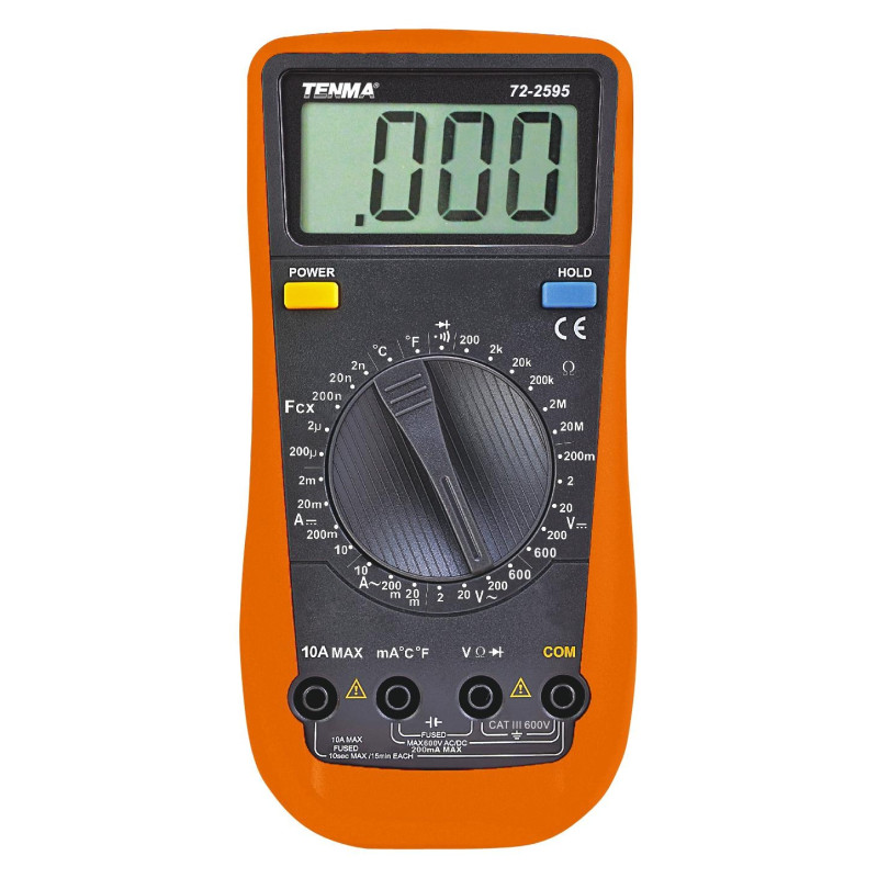 Tenma 72-2595 Full Function Handheld Digital Multimeter