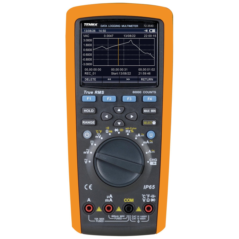 Tenma 72-3540 Handheld Datalogging Digital Multimeter