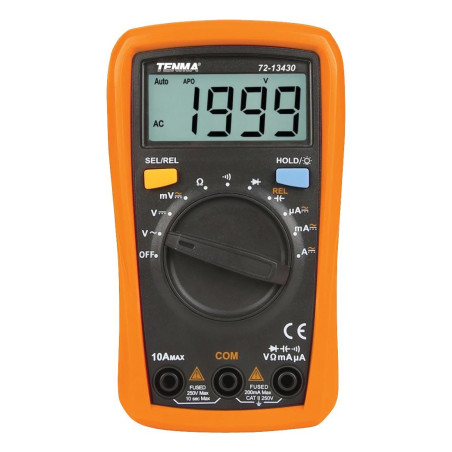 Tenma 72-13430 Palm Size Digital Multimeter