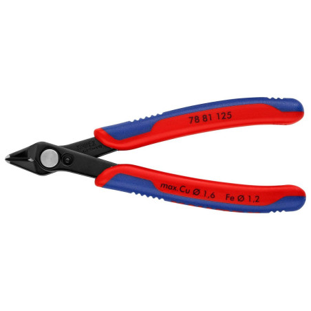 Knipex (78 81 125) Cutter  Electronics  125mm  Shear  1.6mm