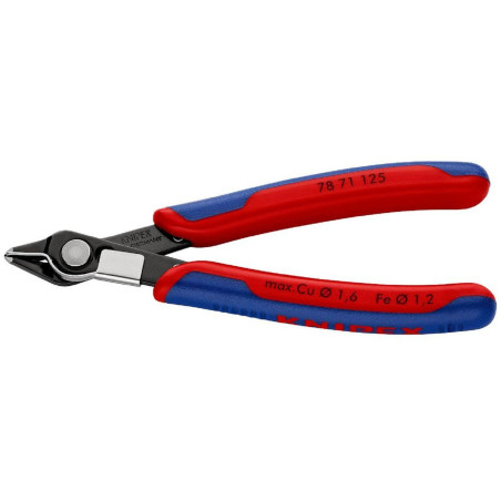 Knipex (78 71 125) Cutter  Side  125 mm  Flush  1.6 mm