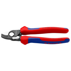 Knipex (95 22 165) Cable Cutter  15mm Capacity  Opening Spring