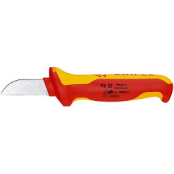 Knipex Cable Knife (9852) 50mm Blade Length  VDE Insulated  Protective Cap