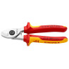 Knipex (95 16 165) Cable Cutter  50mm Capacity  Chrome Plated