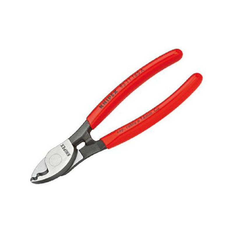 Knipex (95 11 165 A) Cable Cutter  Shear  15 mm Cutting Capacity