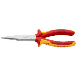 Knipex (26 16 200) Snipe Nose Side Cutting Plier  200mm