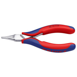 Knipex (35 12 115) 115mm Length Flat Wide Jawed Electronic Plier